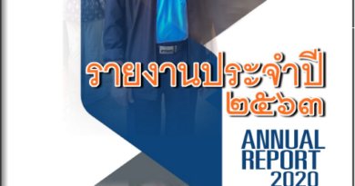 รายงานประจำปี 2563 รายงานประจำปี 2563